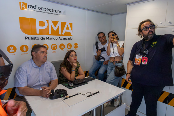 Operativo de seguridad en San Juan 2026 con Radiospectrum